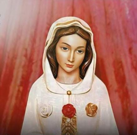 SwPrayer's tweet image. Let's pray one Hail Mary devoutly in honor of Rosa Mystica. Please comment Amen as a response. #OneHailMarycampaign