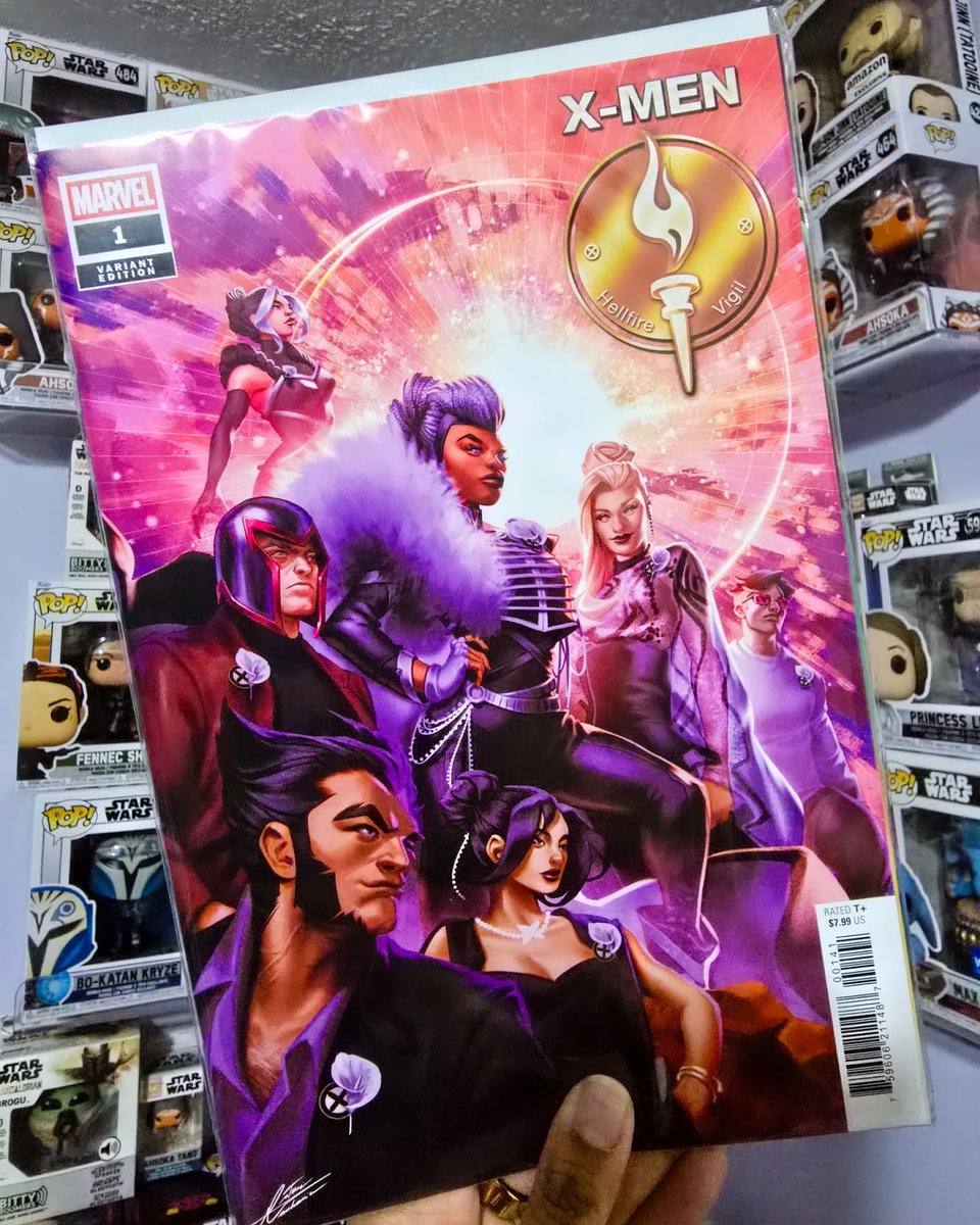 EmpressCarri's tweet photo. So glad managed to cop the variants for the Hellfire Vigil! Absolutely gorgeous covers were created for it. Magik & Uncanny X-Men also never miss #XMen #Wolverine #Storm #EmmaFrost #Magneto #Rogue #Cyclops #Psylocke #Magik #Moonstar #UncannyXMen #MarvelComics #ComicBooks #RevivedObsession