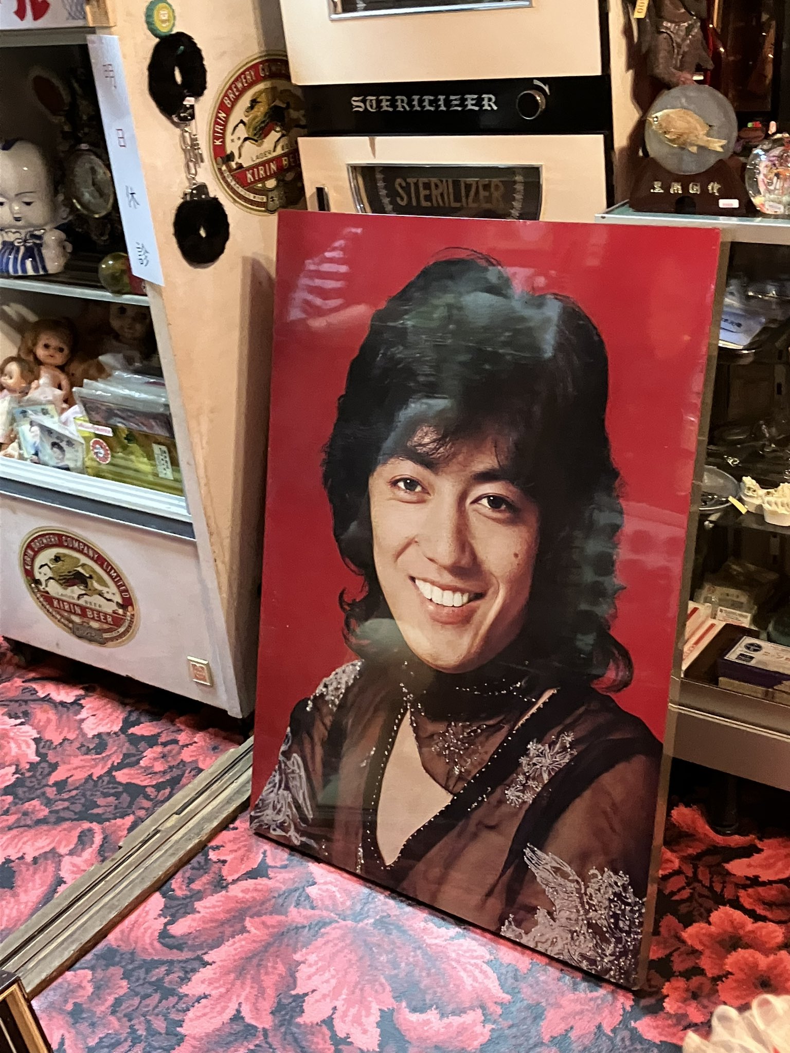 沢田研二　昭和レトロ　　入手困難非売品パネルポスター　　　　木製パネル 奇貨屋白昼夢 東大阪 布施 昭和 レトロ 雑貨屋 on X: 