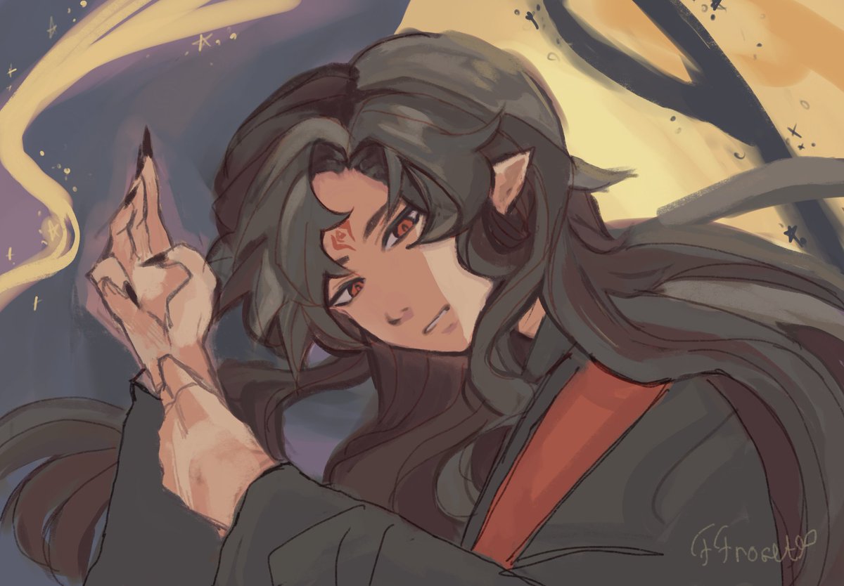 Another day another luo binghe drawing #svsss