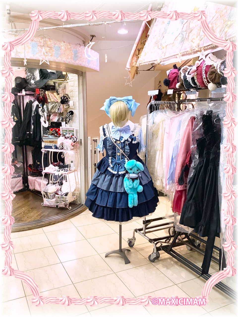 マロンベージュ　甘ロリ　ゴスロリ　完売品 maxicimam　マムマキシマム 楽天市場】 MAM MAXICIMAM : maxicimam（マキシマム）