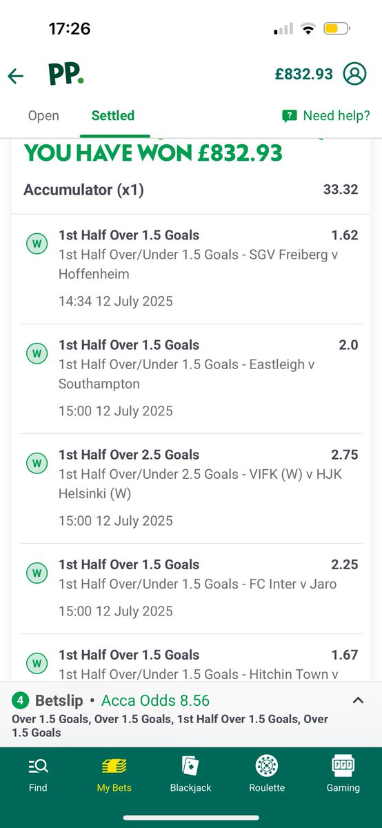 MSWFootballTips's tweet image. 2 Winner From This Weekend, What A Weekend It Has Been!!

Follow And Share, More Tips Incoming⚽️

#gambleresponsibly #footballtips #bettingtwitter #GamblingTwitter