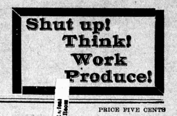 A message from the ancestors: