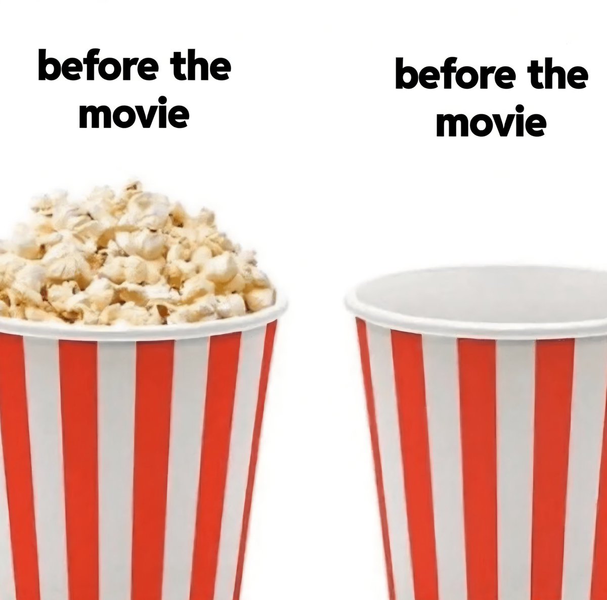 팝콘 먹는 맛이
극장 가는 즐거움의 큰 부분이지