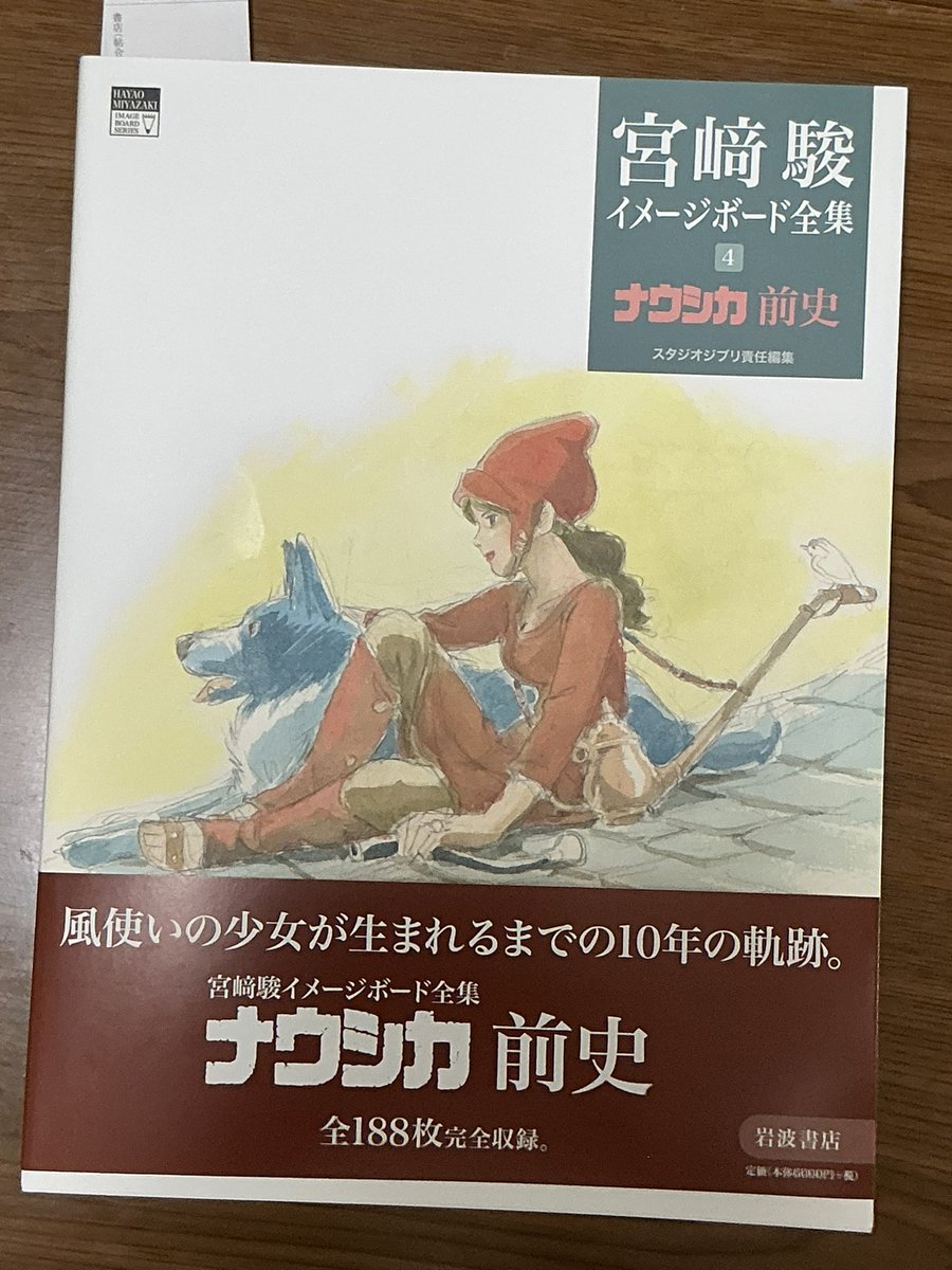 ナウシカ前史届く。 風使いの娘ヤラとか戦国魔城なんかは別のイメージ