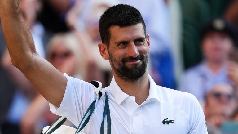 A Wimbledon final without Novak Djokovic in it just isn't the same. 😔