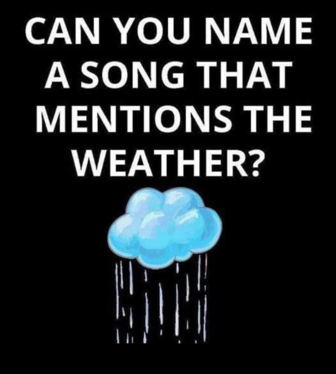 It's Raining Men.
😂