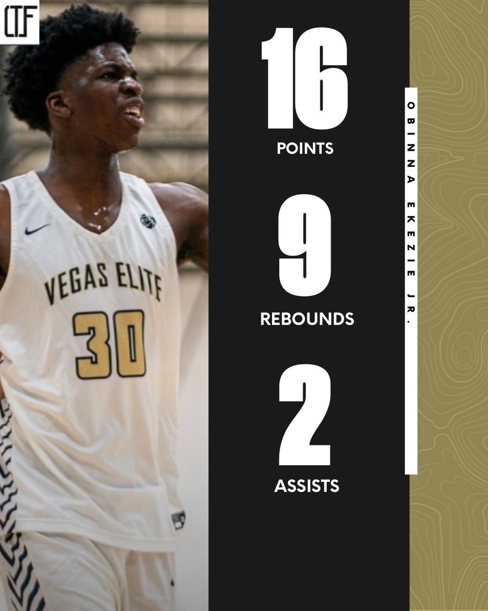 4qhcaden (@4qhcaden) on Twitter photo Gabe Nesmith & Obinna Ekezie Jr. get it done 🔥
Nesmith: 22 PTS | 4 REB | 3 AST — smooth, confident shot-maker.
Ekezie Jr.: 16 PTS | 9 REB | 2 AST — active on the glass, tough in the paint.
Big impact from both ends. 📊💼
<a href="/gabenesmith/">gabe nesmith</a> <a href="/ObinnaEkezieJr/">Obi</a>
<a href="/VegasEliteHoops/">Vegas Elite</a> Gabe Nesmith & Obinna Ekezie Jr. get it done 🔥
Nesmith: 22 PTS | 4 REB | 3 AST — smooth, confident shot-maker.
Ekezie Jr.: 16 PTS | 9 REB | 2 AST — active on the glass, tough in the paint.
Big impact from both ends. 📊💼
<a href="/gabenesmith/">gabe nesmith</a> <a href="/ObinnaEkezieJr/">Obi</a>
<a href="/VegasEliteHoops/">Vegas Elite</a>