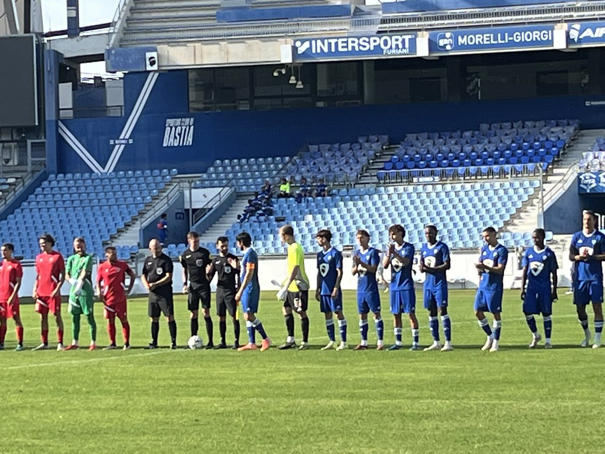 GLMoracchini's tweet image. U scontru S.C. Bastia / F.C. Borgo di u 12/07/2025