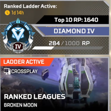 Hit Diamond 4 using only a Sentinel, contemplating going for Masters 🤣