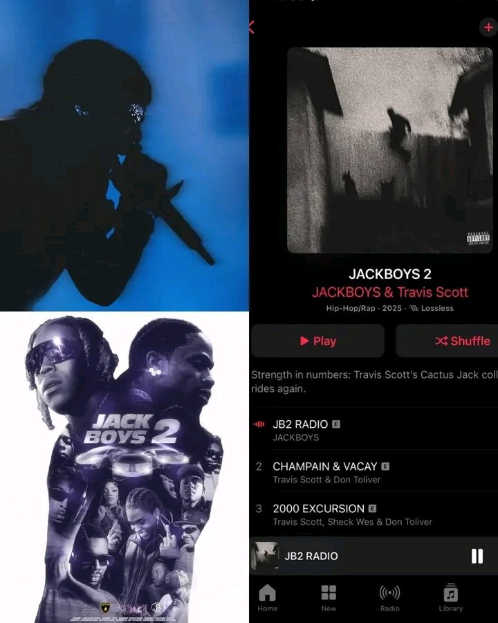 GabyTheMotivato's tweet image. #Travis_Scott's new album "JACKBOYS 2" now out, 17 tracks, featuring 

DON TOLIVER.           SHECK WES
SOFAYGO.                   TYLA
PLAYBOI CARTI.        FUTURE
NBA YOUNGBOY.       21 SAVAGE
KODAK BLACK.         GLORILLA
VYBZ KARTEL.          &amp;amp; More.   

#JB2