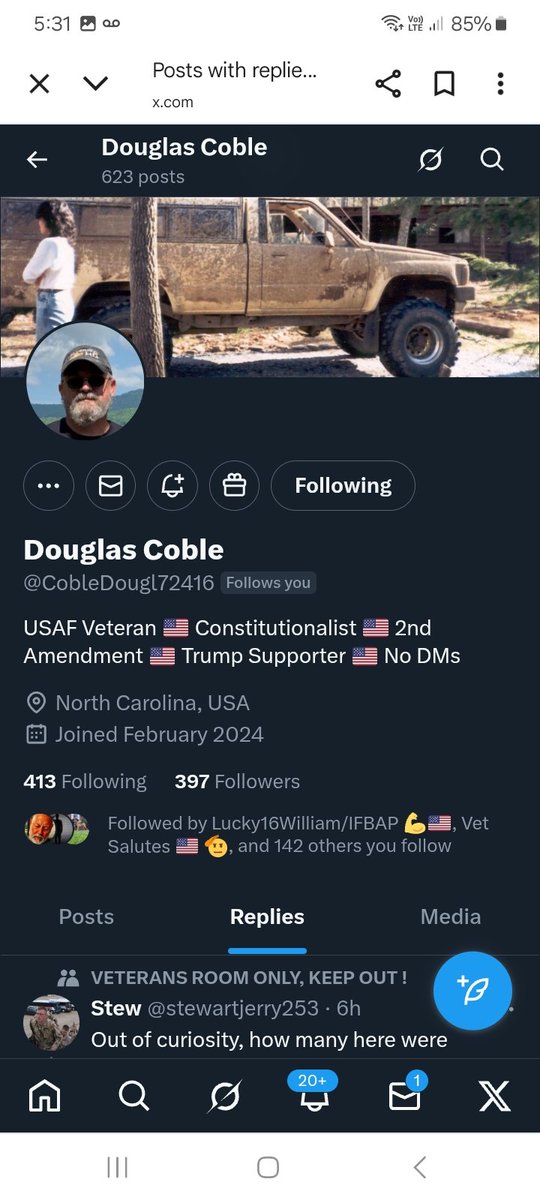 KJW (@hawkesbay69) on Twitter photo can we connect this USAF VETERAN with some new friends, please give <a href="/CobleDougl72416/">Douglas Coble</a> a follow, repost πͺπ«Άππ₯π―πΊπΈπ«‘ can we connect this USAF VETERAN with some new friends, please give <a href="/CobleDougl72416/">Douglas Coble</a> a follow, repost πͺπ«Άππ₯π―πΊπΈπ«‘