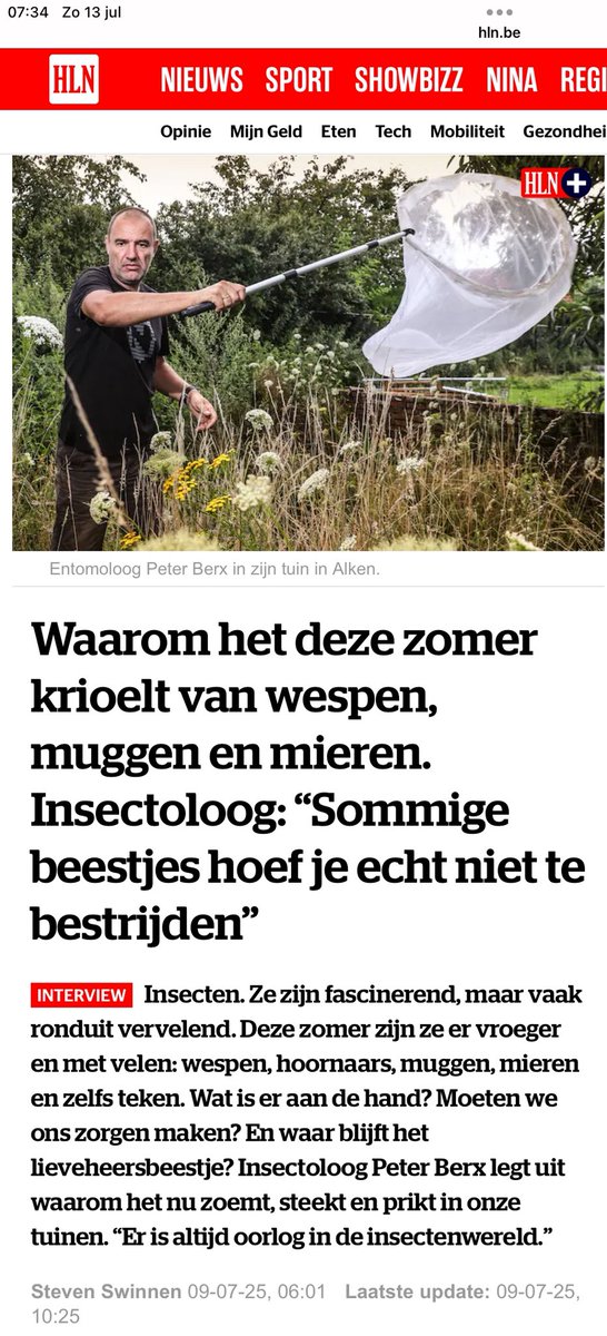 Wie het nu niet ziet, zal het nooit zien.