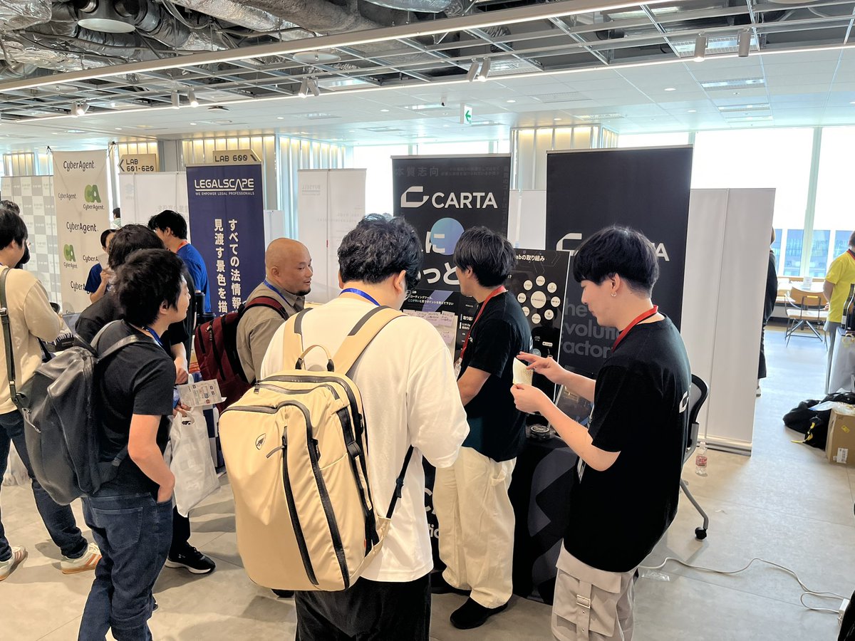 carta_engineers's tweet image. #コラコン

ありがたいことにブースがずっと盛況です👏😭