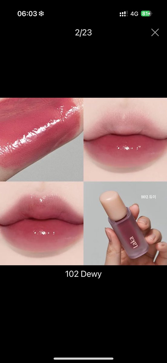 vvnsp1's tweet photo. ส่งต่อ Laka fruity glam tint สี 102✨ ยังไม่แกะกล่อง

275รสค่า

#ส่งต่อlaka #ลิปLaka #laka #คสอเกาหลี  #สกินแคร์เกาหลี #ส่งต่อเครื่องสําอาง #ใช้ดีบอกต่อ #ส่งต่อสกินแคร์ #ส่งต่อ #ส่งต่อคสอ  #ส่งต่อเสื้อผ้า https://t.co/2eRdlBL3QX
