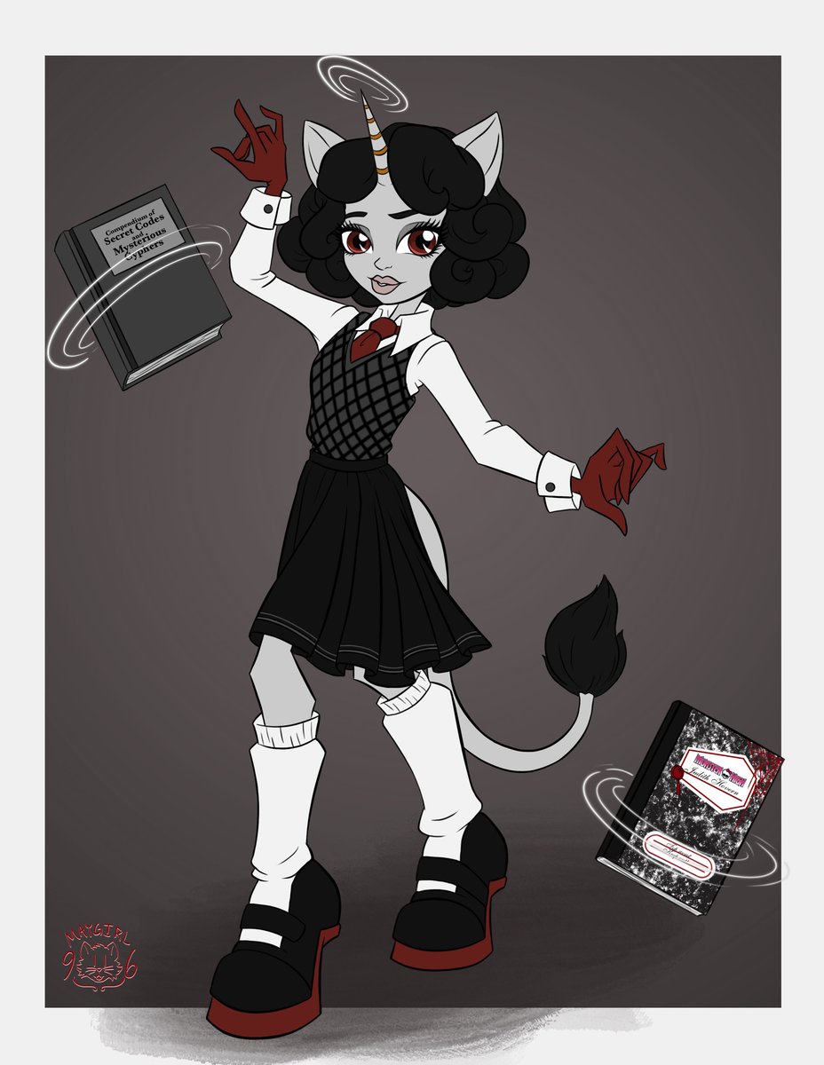 Fifth Attack: Judith Hovern
Character Belongs to: <a href="/InkRose98/">Ink Rose 🎮🎨🎤📝 GAME KICKSTARTER LIVE</a> 
Team: Crystals
Character ArtFight Profile: artfight.net/character/6862…