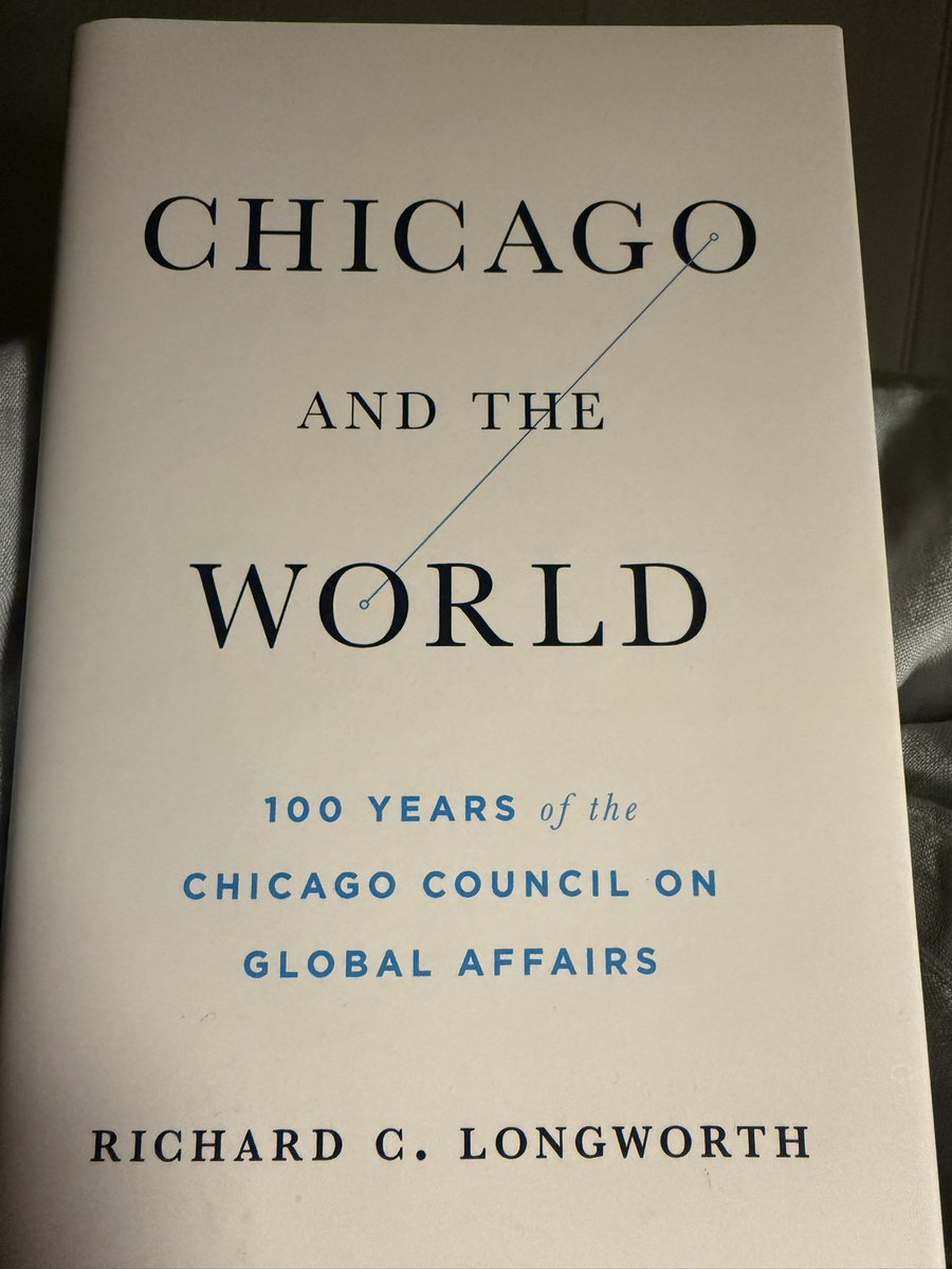 londonvinjamuri's tweet image. A wonderful read by Richard Longworth on the first 100 years of the @ChicagoCouncil