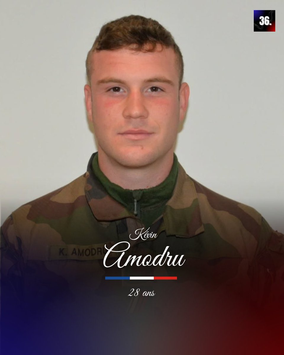 RudyManna2's tweet image. Mort pour la #France 🇫🇷
Kevin Amodru, 28 ans, militaire au 92eme Régiment d’infanterie de #clermontferrand est mort d’un coup de couteau !!
Mort en OPEX ? NON
Mort au combat sur terrain de guerre ? NON
Mort dans une rue de France, poignardé par 2 crapules lors d’une bagarre de…