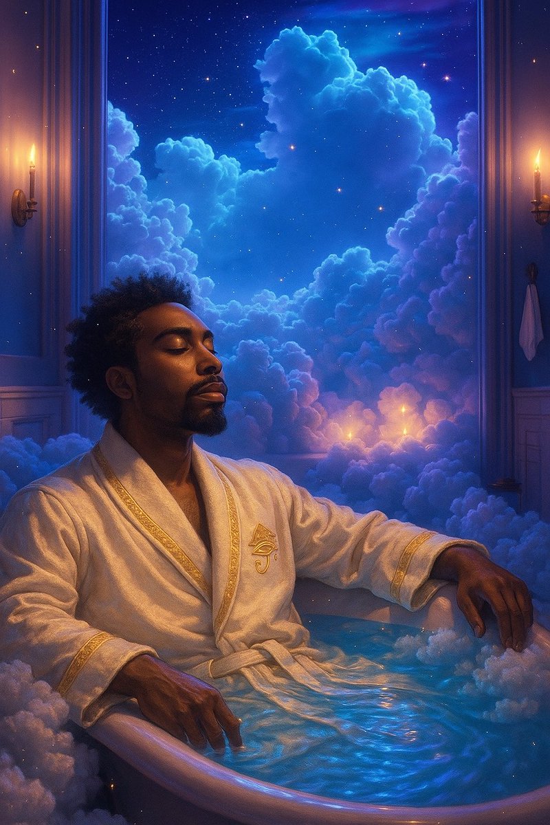 AtlantisEsquire's tweet image. Manifesting from my cloud throne. Don’t disturb the divine.
#HighVibrationsOnly #ElementalKing #VisualAffirmation