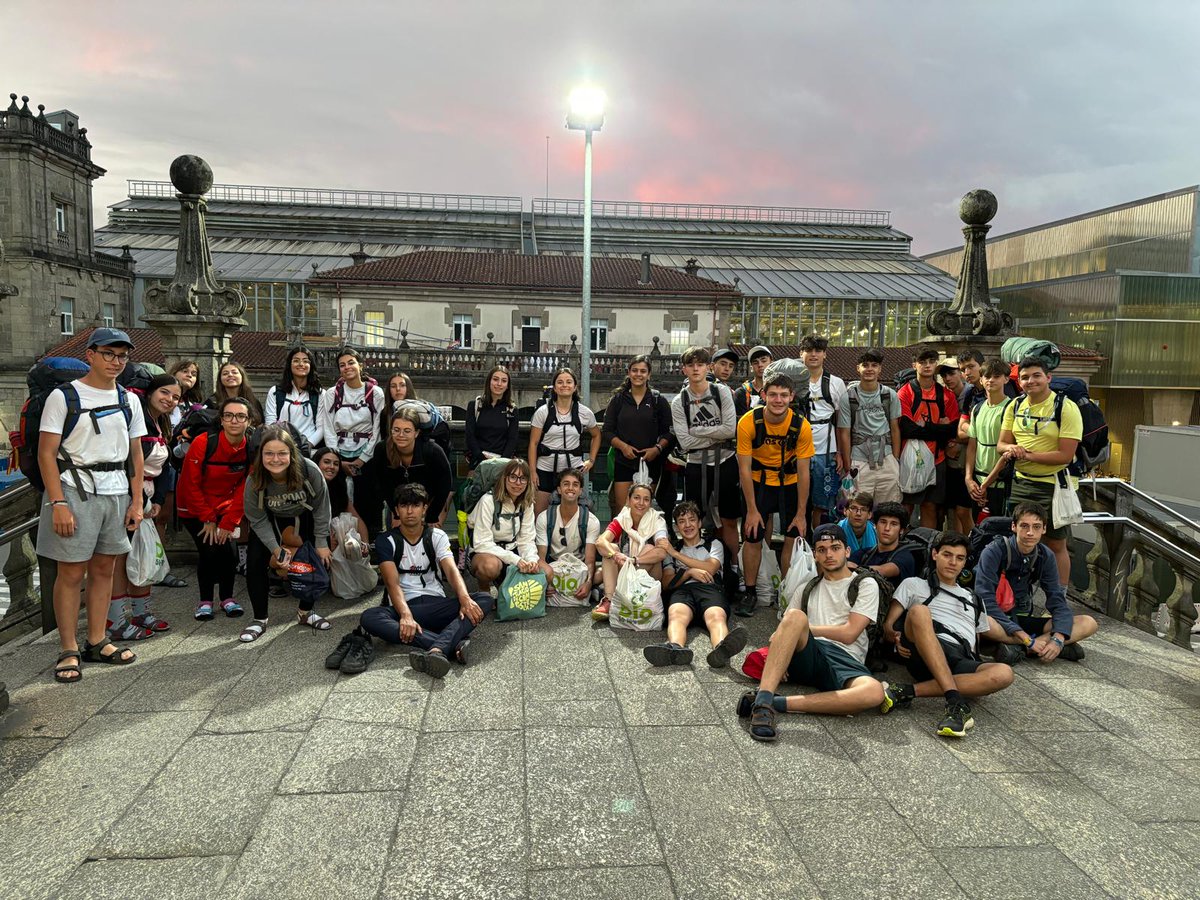 Listos para el regreso de Santiago con muchas experiencias acumuladas y con ganas de abrazar a la familia.