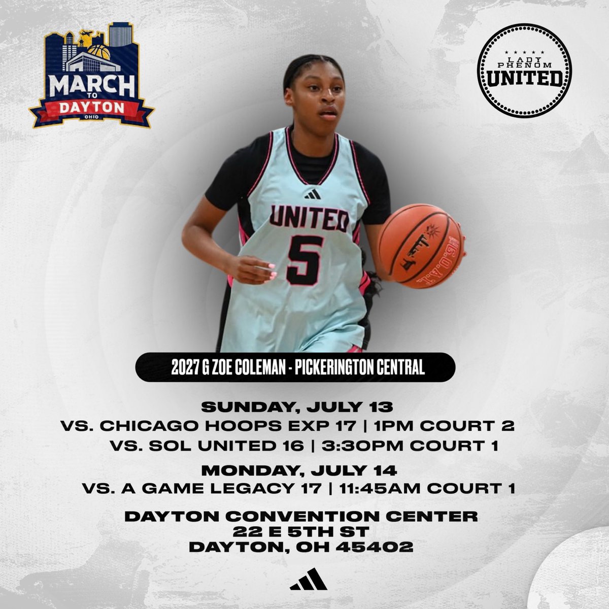 Zoe Coleman (@zoecoleman_10) on Twitter photo Finishing up the weekend in Dayton🔥 <a href="/United_Phenom/">Lady Phenom United</a> <a href="/PCTigersGirlsBB/">PC Tigers Girls Basketball</a> <a href="/hedge43/">johnathan hedgepeth</a> Finishing up the weekend in Dayton🔥 <a href="/United_Phenom/">Lady Phenom United</a> <a href="/PCTigersGirlsBB/">PC Tigers Girls Basketball</a> <a href="/hedge43/">johnathan hedgepeth</a>