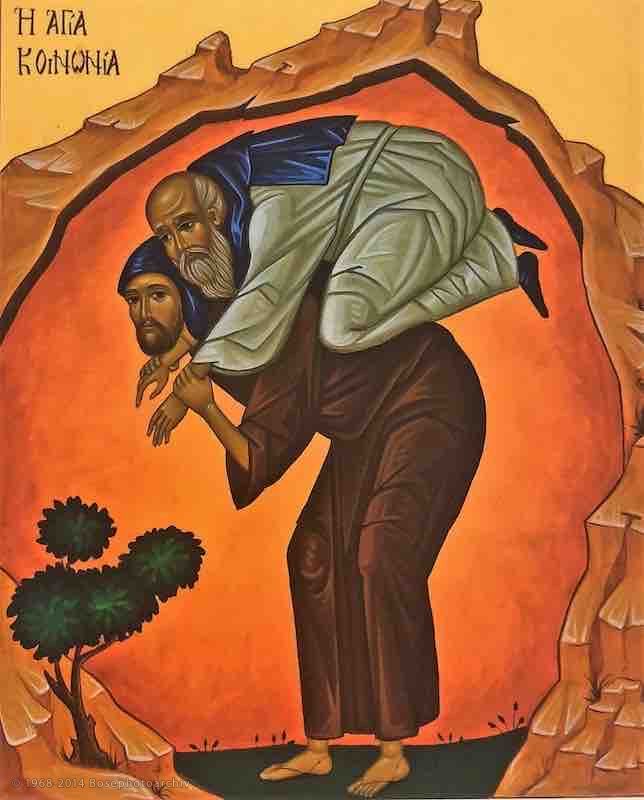 «Invece un Samaritano, che era in viaggio, passandogli accanto, vide e ne ebbe compassione.» (Lc 10,33) 

Disprezzato e deriso, si china a curare le nostre ferite e paga per noi. La sua compassione non è selettiva, come la nostra. Immagine di Cristo, esempio per l’uomo.