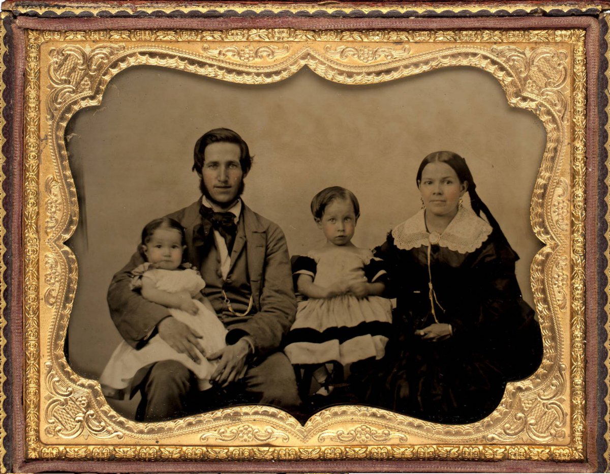 The Arcane Texas Fact of the Day:

If you go to 2209 Avenue K in Galveston you will find a law office that was originally the house of Lent Munson Hitchcock, shown in this great very early daguerreotype with his wife Emily and two of his children. Lent was one of Galveston's