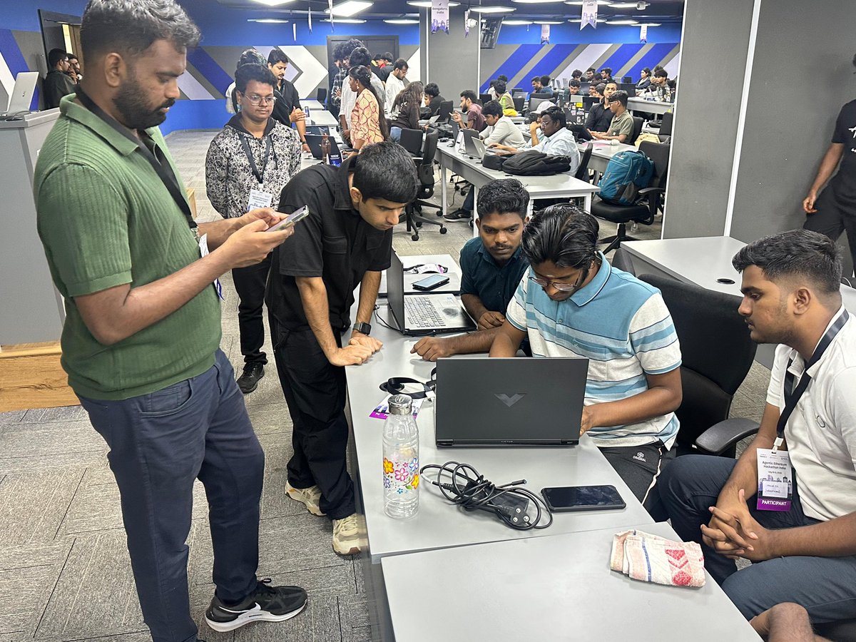 🚨 The stakes just got higher at Agentic Ethereum Hackathon! 

Our mentors and team are reviewing builds, prototypes, and pitch clarity to shortlist the teams for final presentations. 

Every commit counts. Every decision matters 🚀

#AgenticHack #Ethereum #Reskilll #BuildWithAI