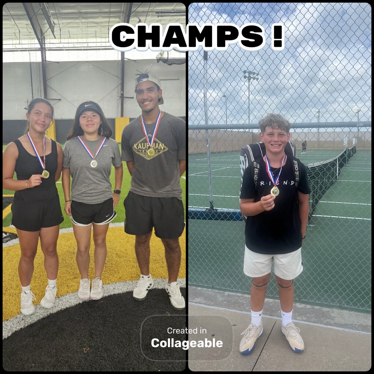 Back to back tournaments.  No rest for the weary.  Great job to these athletes for putting in the work. #grit #liontennis #LionPride