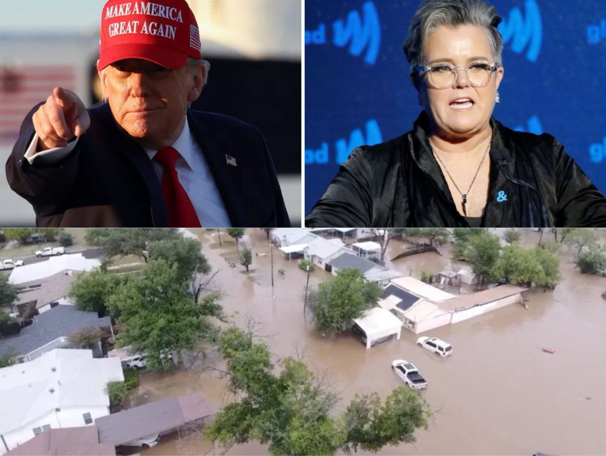 美国知名女主持人Rosie O'Donnell，因批评特朗普政府在得州洪灾中不作为。
12日，特朗普扬言要剥夺她的国籍。