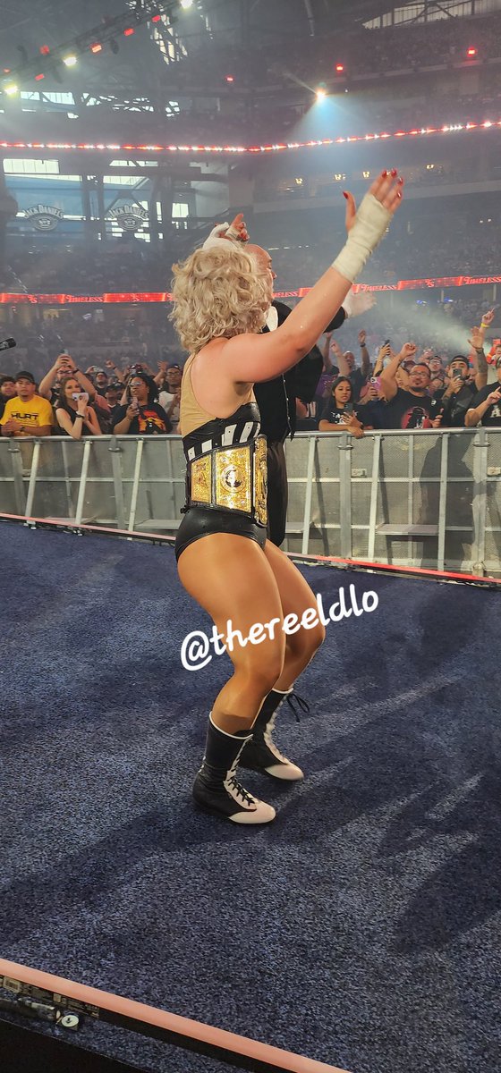 TheReelDLo's tweet image. Now. Then. Forever.
Toni Time! #AEWAllInTexas #AEWAllIn #AEW #AllInTexas @AEW