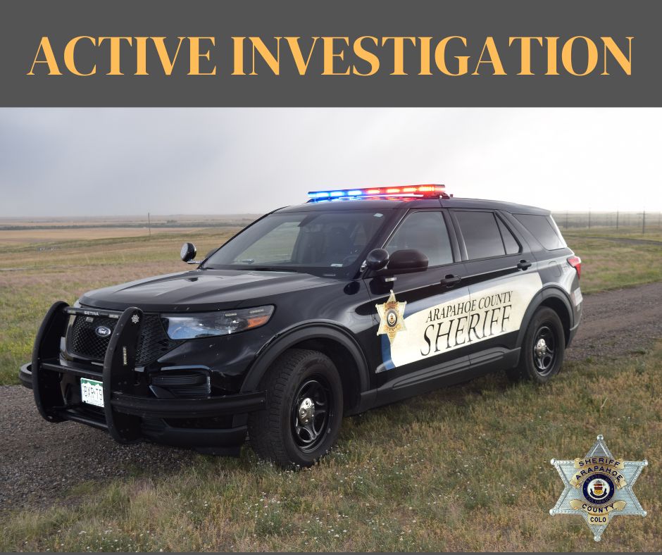 ArapahoeSO's tweet image. Deputies are on the scene of a shooting in the 18900 block of E. Crestridge Circle. At 11:57 PM, ACSO dispatch received reports of shots fired at a house party. One person is confirmed deceased.
This remains an active investigation, and investigators are on scene. At this time,…
