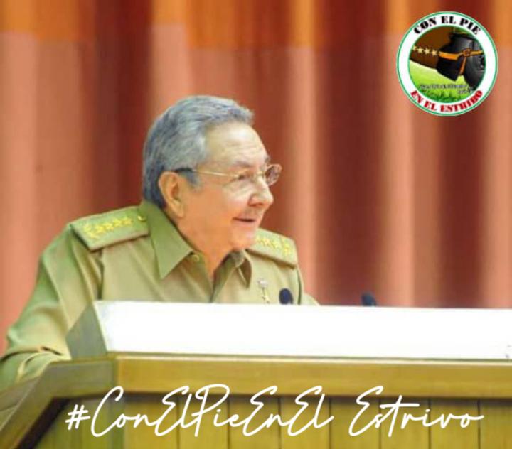 "Muchos han sido los retos y desafíos que hemos tenido que enfrentar para llegar hasta aquí; pero ha valido la pena..." 
(Raúl Castro)
 #CubaEstáFirme  #ConElPieEnElEstribo