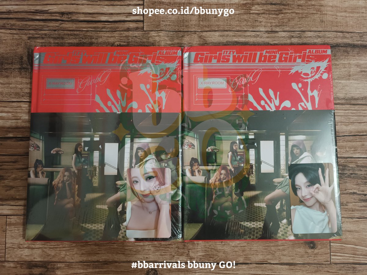 #bbarrivals :: 13/07/25

ITZY Girls Will Be Girls Photobook ver Makestar R2 2 pcs