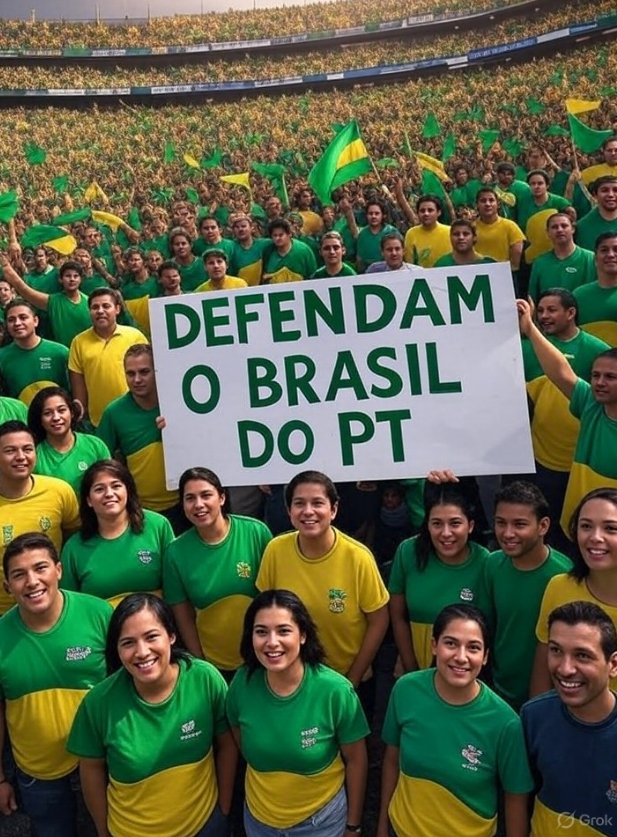 DEFENDA BRASIL DO PT. 

Vamos pessoal, repitam, copiem e colem, comentem, ajudem por favor.
#DefendaoBrasildoPT
#DefendaOBrasilDoLula
#DefendaoBrasildaDevastaçãodoPT