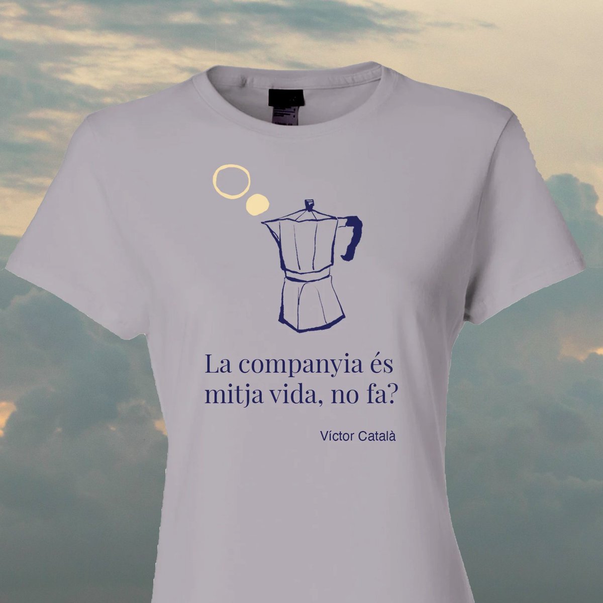 insensats's tweet photo. La companyia és mitja vida, no fa? 
Víctor Català https://t.co/xrsS5OUcLN
