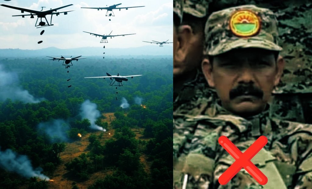 Surgical Strikes 2.0 Completed by Indian Army…Jai Hind…🇮🇳🥰

“Chinese Sponsored Terrorist Camps &amp; Myanmar Top ULFA Commander Nayan Axom Killed in Myanmar by Indian Armed Drone Strikes…..🥵🥵”

#ULFA 
#Myanmar 
#NayanAxom 
#SurgicalStrike2.0
#WeAreProudofOurArmy
