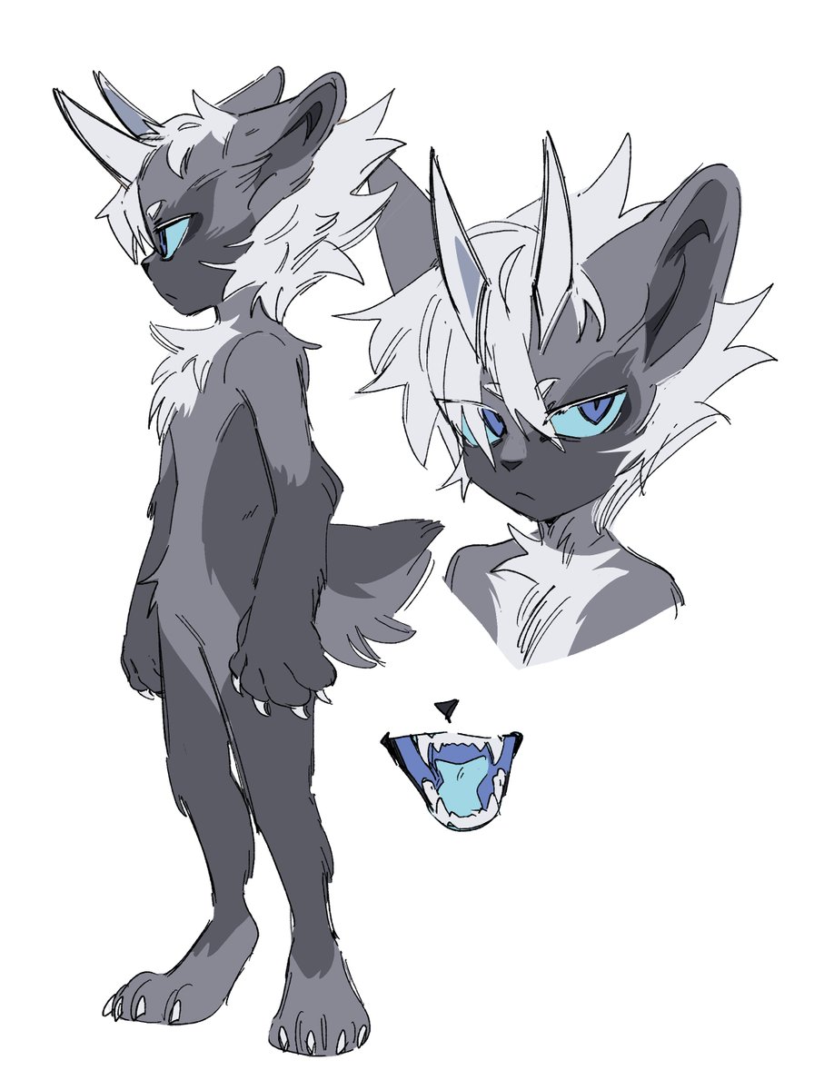 Deviidog0's tweet image. random creature sketch