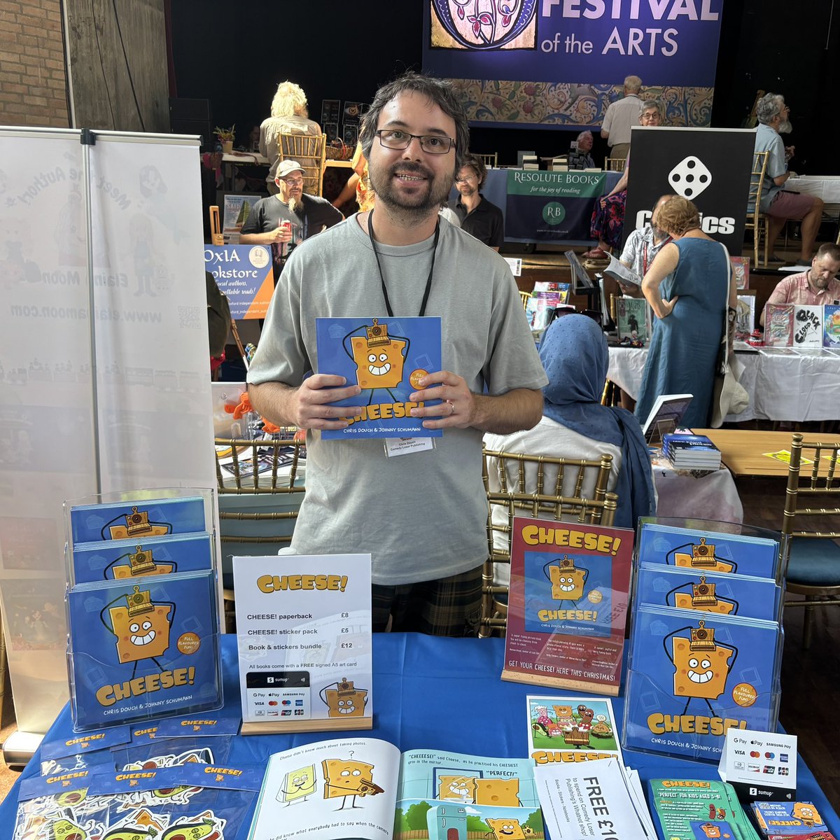 ThisisDouch's tweet image. Oxford Indie Book Fair - TODAY!
Magdalen College School OX4 1DZ
Open from 11am to 4:30pm
oxfordindiebookfair.co.uk
@OxIndieBookFair
