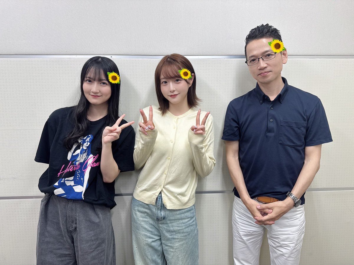 今夜の #ラジオ聴かナイト は
#まぁちー コンビ🥰

1回きりのオンエア！
ぎりぎりまでじゃがりこ
#半袖天使 🪽

久しぶりにうららの声🥹
是非夜ふかしして聴いてください！！！
#KBCラジオ #HKT48 #市村愛里 #今村麻莉愛 #沖繁義