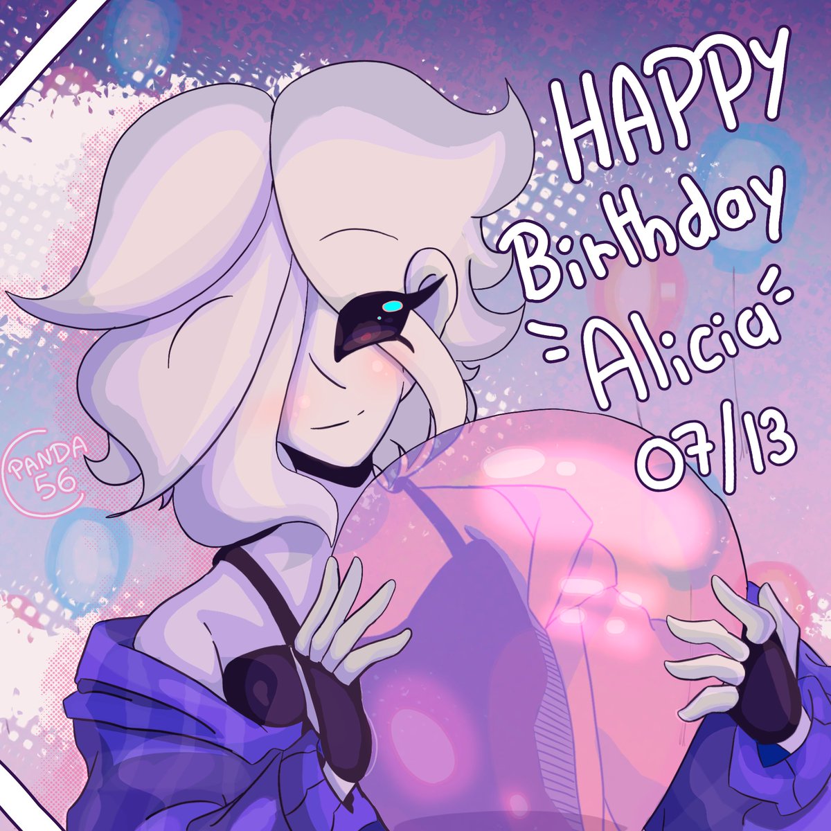 Panda56_X3's tweet photo. Thats my birthday and my oc's one too! YIPEE ✨️🎉 https://t.co/inUVbig1PK