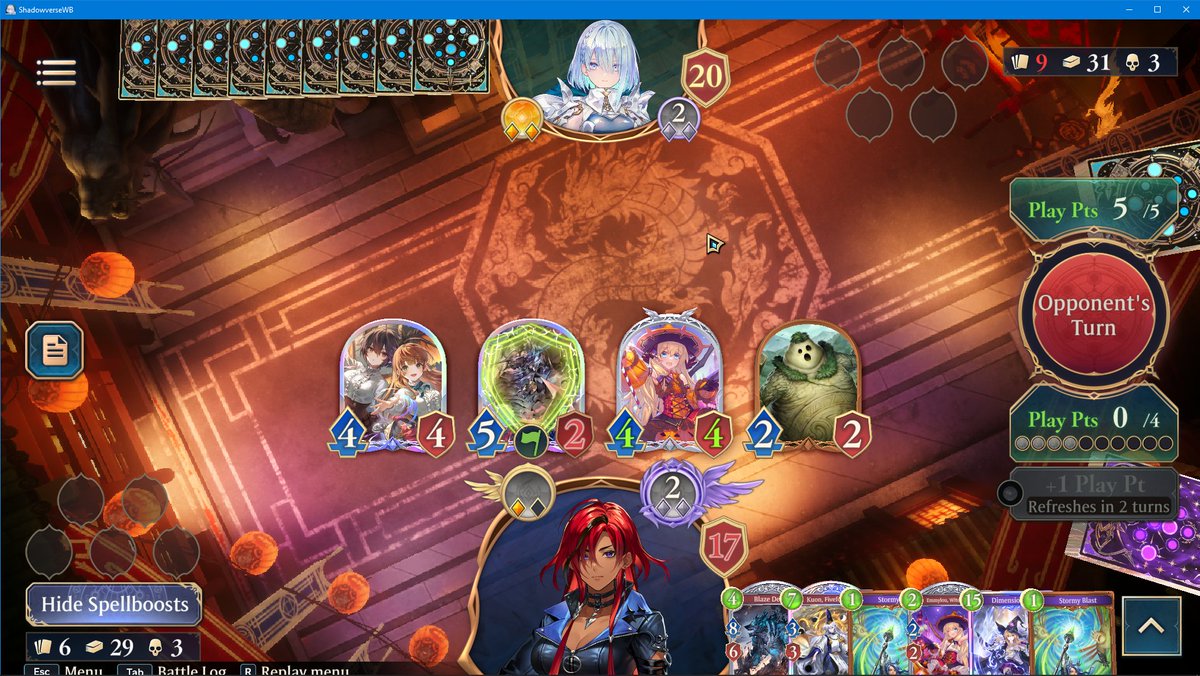 62% diamond rate(spellboost taxed). Emilou is good to make 6/6 stat for matchup that want heavy tempo(roach). the aoe 1 is just a nice bonus. 3 serdiments sb also solid choice.