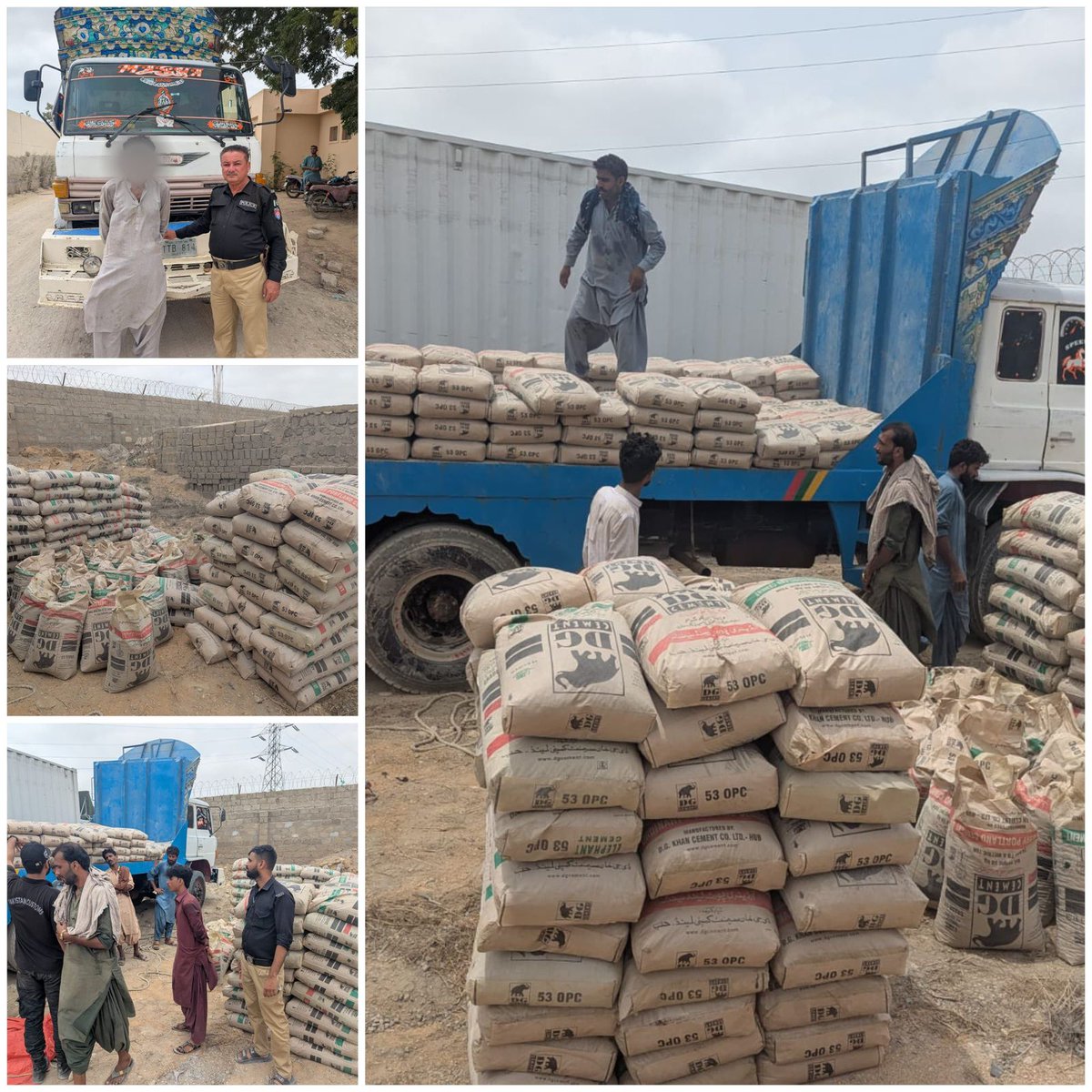 SouthDig's tweet image. Major Smuggling Bid Foiled 3 Tons of Betel Nut Seized
Under the directives of DIG South, South Zone Police continues its zero-tolerance policy against inter-provincial smuggling.Mochko Check Post intercepted a Hino truck coming from Hub. appearing to carry cement bags, 147