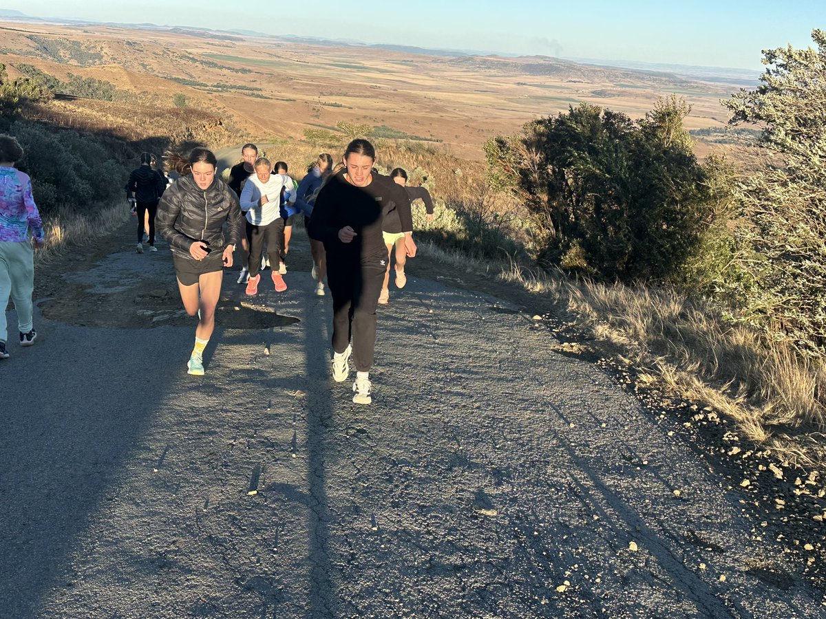 Altitude Training near Ladysmith 1800m