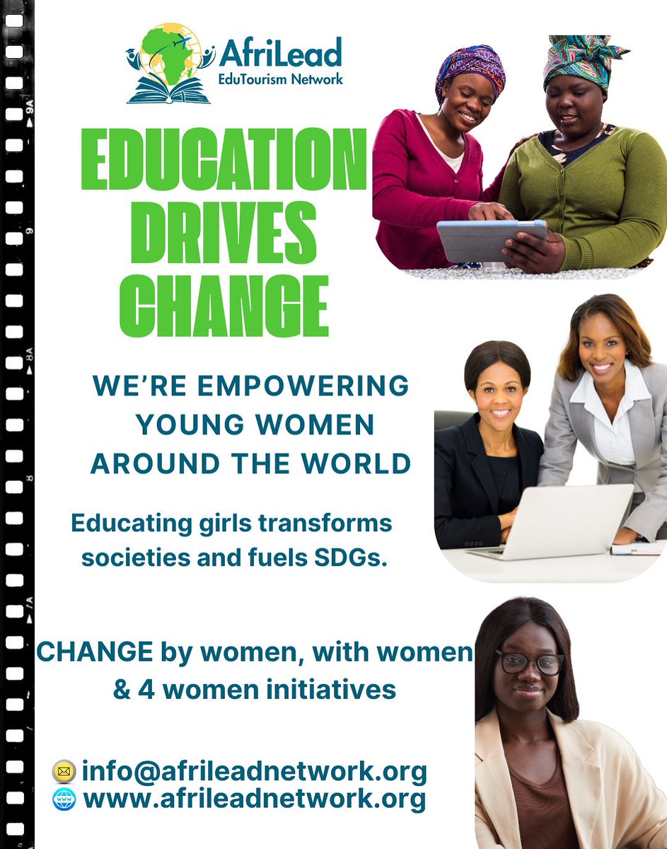 Closing the gender gap in education = $316B in GDP for Sub-Saharan Africa

This isn’t just equity-it’s strategy.
📍Join us in Zanzibar for the #AfriLead2026 International Conference.
Let’s invest in HER.

#GirlsLeadAfrica #DLL2026 #EduTourismForChange #InvestInHer #ZanzibarSummit