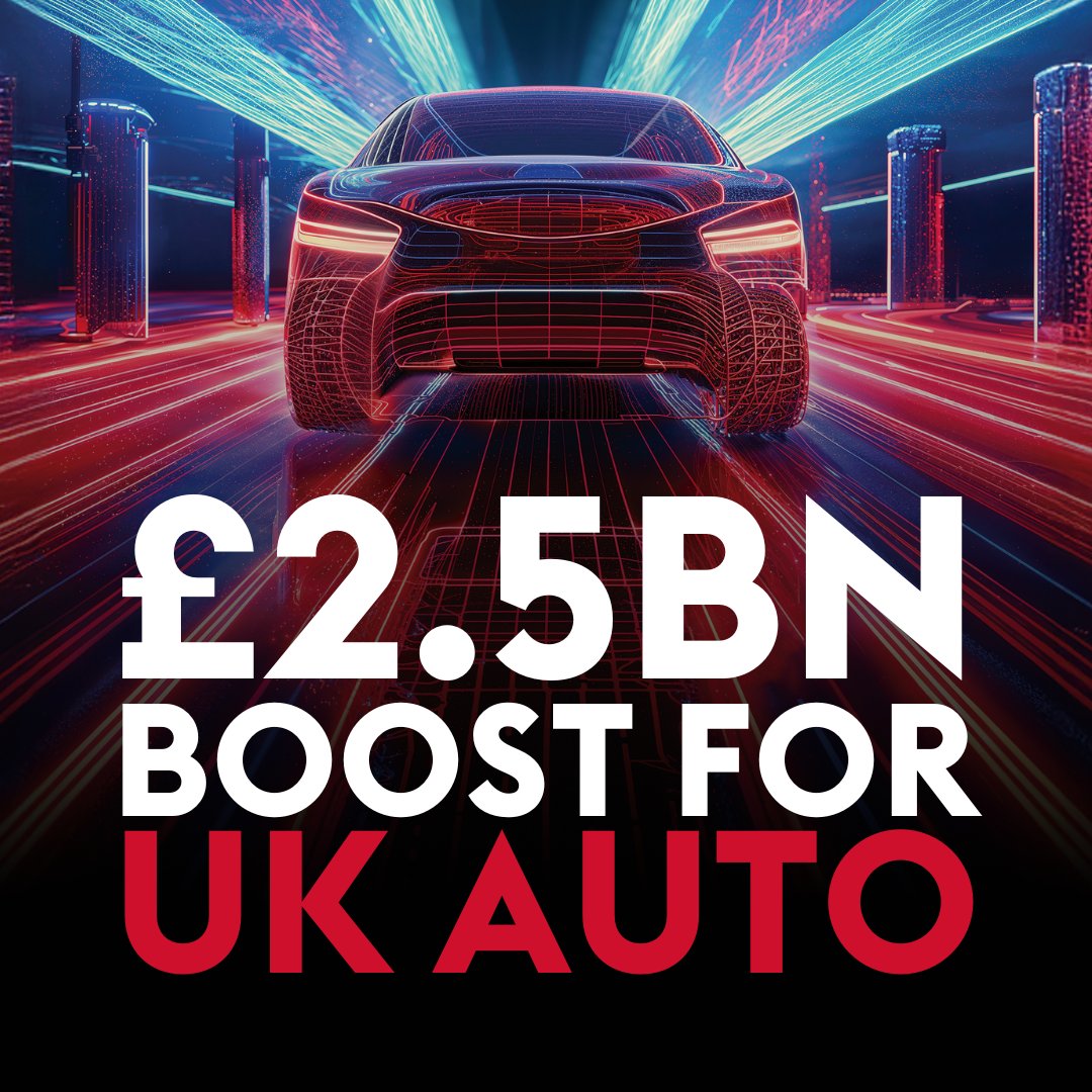 biztradegovuk's tweet image. UK auto firms will benefit from a £2.5bn commitment over the next decade, supporting thousands of jobs.
Read more about the launch of the DRIVE35 programme, underpinned by the UK's Modern Industrial Strategy: gov.uk/government/new…