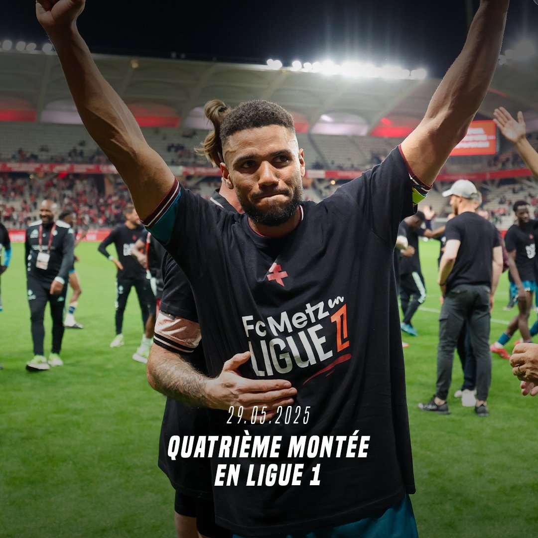 FCMetz's tweet photo. [ ℙ𝕣𝕠 ]

1⃣9⃣ saisons en Grenat 

Des hauts, des bas &amp; 𝘂𝗻 𝗺𝗼𝗱𝗲̀𝗹𝗲 𝗱𝗲 𝗿𝗲́𝘀𝗶𝗹𝗶𝗲𝗻𝗰𝗲 ⚡️

🫶 🇱🇻