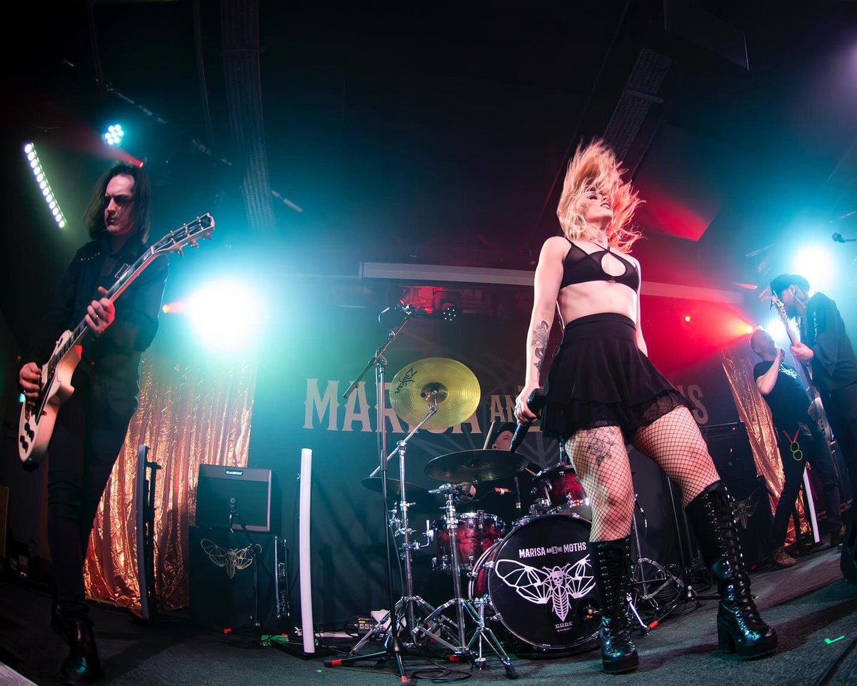 Marisa_Moths's tweet photo. ARE YOU READY for more?! 😈🔥🙌🏻 Well time to get ready because we're coming for you @maidofstonefestival next Sunday 20th July 🤘 catch us on the Inferno stage at 1:50pm SHARP 🎶 see you at the front 😍 Love, MATM ❤️ 
📸 @burmanali 

#band #rock #artist #maidofstone #festival https://t.co/fDoE1SNHu8