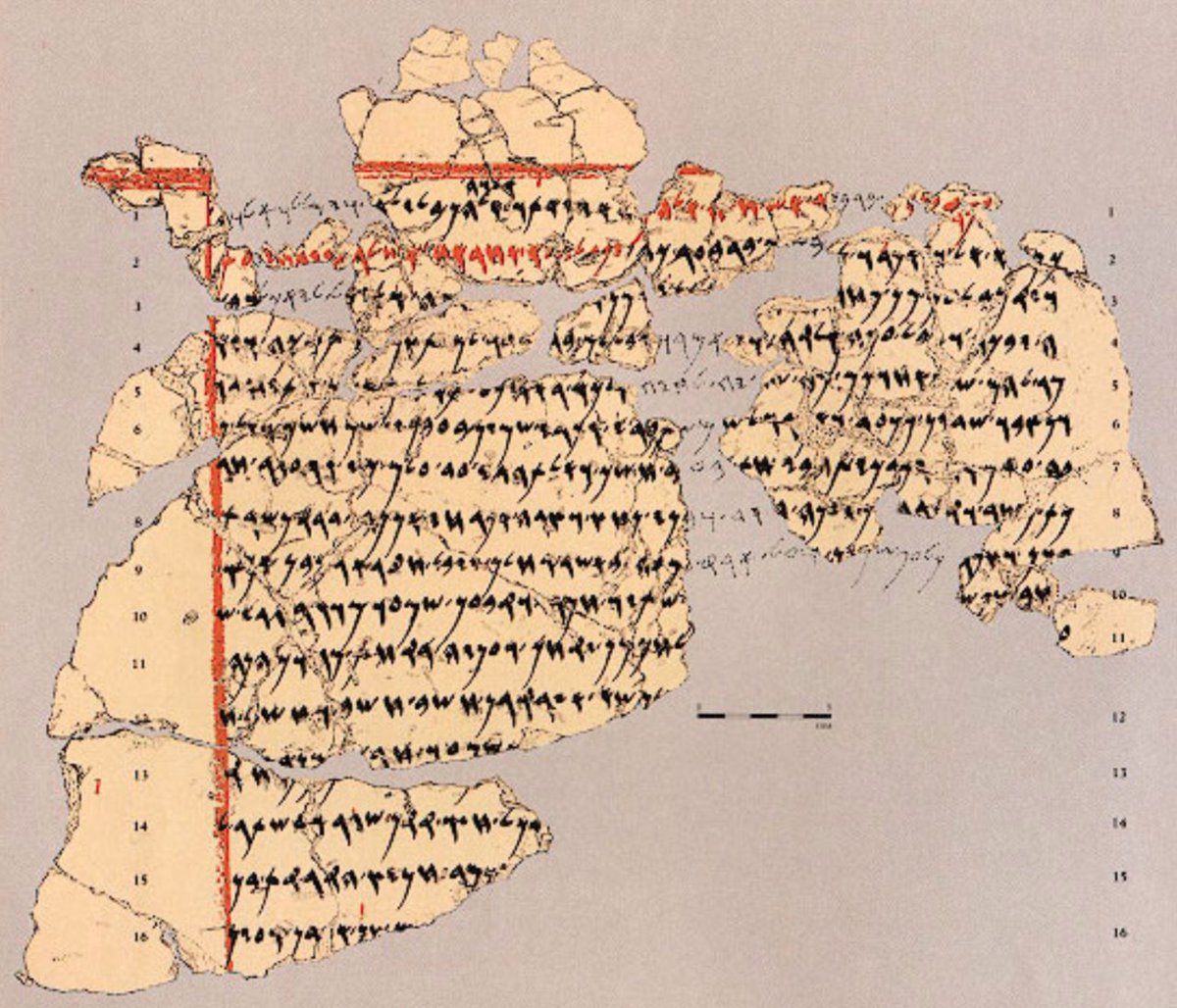 stock_hock's tweet photo. This weekend, Jews around the world read the Torah episode of Balaam ben Beor - the infamous unholy prophet who was hired by Balak, king of Moab, to curse the Israelites.

In 1967, an inscription was dug up in Deir 'Alla, Jordan, dated to 825 BCE. In it, Balaam is mentioned explicitly:

"This is the book of Balaam, son of Beor, a seer of the gods. To him came the gods at night. And they spoke to him according to the utterance of El, and they spoke to Balaam, son of Beor, thus: ..."

This find rocked the archaeological world, as it was a non-biblical, non-Jewish source corroborating the Torah and confirming the existence of 'Balaam ben Beor' as a regionally recognized pagan prophet.

Balaam, instead of cursing the Israelites, was coerced by God to bless their camp no less than 3 times.

Balaam's second non-consentual blessing, as recounted in the book of Numbers (ch. 23), contains the verse from which the name of Operation Rising Lion was derived.