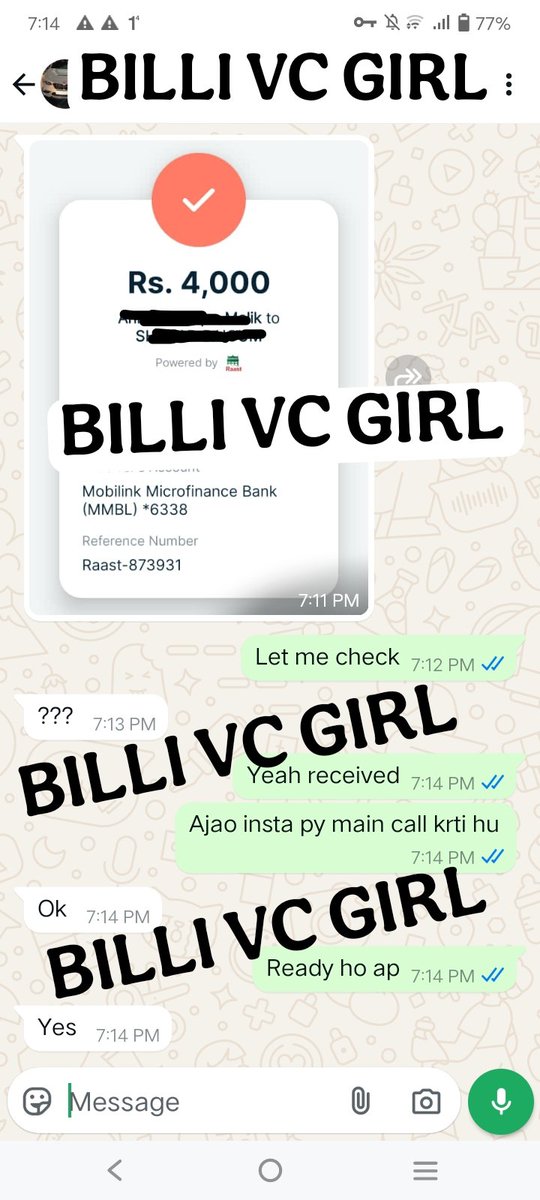 Pakistanivcbili's tweet photo. Available now jisko video chat fun chahiye to dm kro 💯 Genuine 🔥 
Whatsapp 
+989301179530 https://t.co/ewrFptBpNh